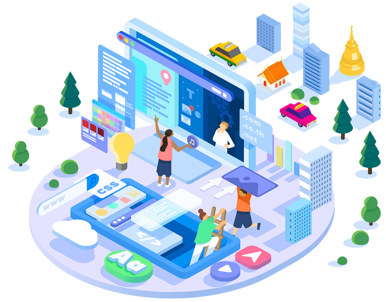 Your Partner in Web Development. MADE IN BANGKOK